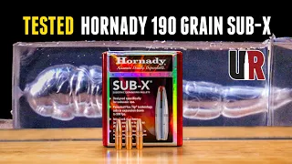 TESTED: Hornady Sub-X 190gr 300 Blackout