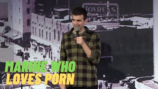A Marine who loves porn