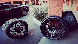 Will 305 size tire 20x12 inch wheel FIT on a INFINITI G35?