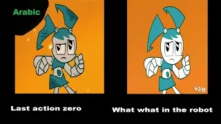 Tennage robot  last action zero vs what what in the robot Arabic