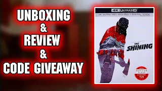 The Shining (1980) 4K UHD Blu-ray Unboxing + Review + Giveaway