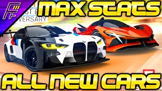 FIVE YEARS!? ALL NEW CARS + MAX STATS (Asphalt 9 Wanderlust & 5th Anniv Seasons Update) [#31, v4.1]