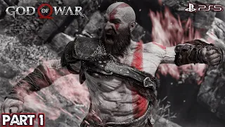 God Of War (2018) | 100% NG+ FULL Game Walkthrough No Commentary (PS5) | Part 1