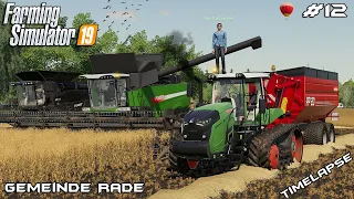 Big oat harvest w/ MrsTheCamPeR | Animals on Gemeinde Rade | Farming Simulator 19 | Episode 12