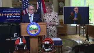 Gov. DeWine says he's excited for the Browns vs. Bengals game