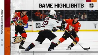 Coyotes @ Ducks 12/17/21 | NHL Highlights