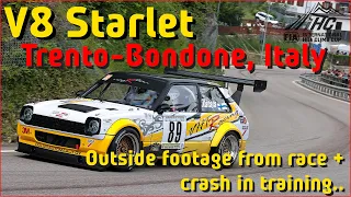 2023 Trento-Bondone - Mikko Kataja - Toyota Starlet V8 - FIA EM CUP Hillclimb race