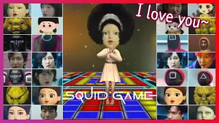 Squid game doll dancing "I love you" Deepfake