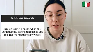 How to Deal with Motivation Issues When Learning Italian (Italian Audio, Subtitles)