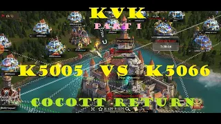 Part 1 K5005 Diesel team vs Cocott team K5066 - Cocott return | King of Avalon