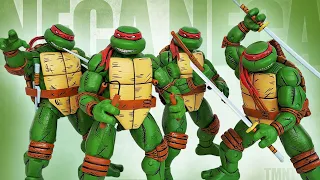 Neca - Teenage Mutant Ninja Turtles - Mirage Comics 4 Pack Review