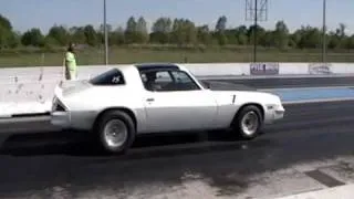 1979 camaro 13 sec 1/4 mile run