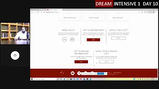 Dream Intensive 1 Q&A 1