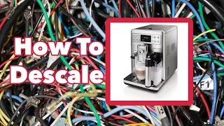 How To Descale A Saeco | Morning Maintenance