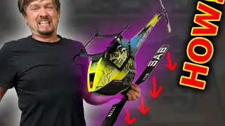 How to fly a RC Helicopter Upside down