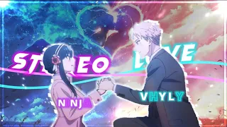 「Stereo Love 💞💫」- Loid & Yor 「Edit/AMV」📱 Alight Motion (Free Preset) Quick.