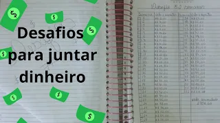 desafios para juntar dinheiro