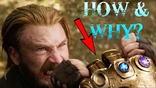 [SPOILER ALERT!!!] The REAL REASON How Captain America Can Hold Back Thanos