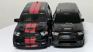 Brand Battle Dodge Durango SRT Matchbox vs Greenlight