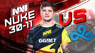 Это Нож! 30 фрагов от s1mple vs Cloud9 на ESL Pro League S13 (NAVI POV)