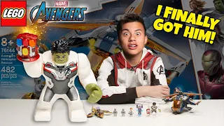 I FINALLY GOT HIM!!! LEGO Avengers Hulk Helicopter Rescue Set 76144 Timelapse Speed Build & Review!