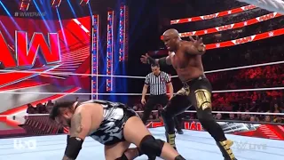 Bobby Lashley vs. Bronson Reed - WWE RAW April 10 2023 - WWE RAW 4/10/23