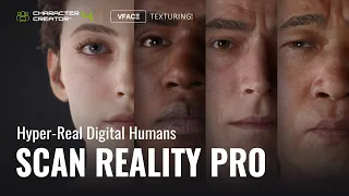 Scan Reality Pro - VFace | Assets from Texturing.XYZ  |  Character Creator