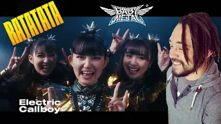 | FIRST TIME REACTION| BABYMETAL FT ELECTRIC CALLBOY - RATATATA|