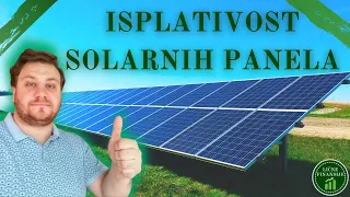 Isplativost solarnih panela - Ugradnja solarne elektrane se zaista isplati!