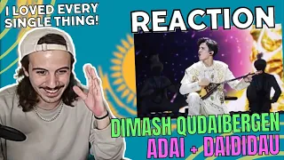 Reaction 🇰🇿 Dimash Qudaibergen Adai + Daididau LIVE in Bastau 2017 (SUBTITLED)