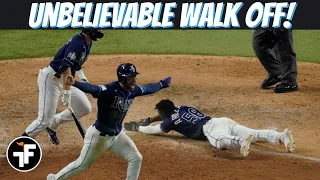 THE RAYS WALK OFF WORLD SERIES GAME 4 | RAYS VS DODGERS