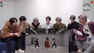 BTS Reaction ITZY "WANNABE" Dance Practice