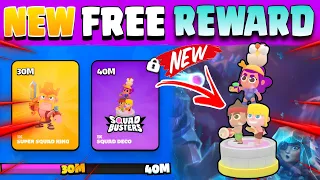 Clash of clans new free reward | free decorating item of squad buster.