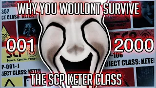 Why You Wouldn't Survive SCP's Keter Class (001-2000)