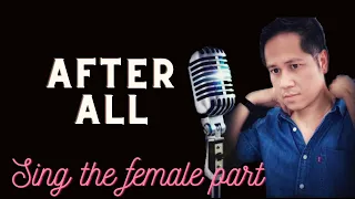 After All - Peter Cetera and Cher - Karaoke - Male Part Only