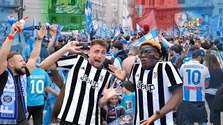 JUVENTINI alla festa SCUDETTO del NAPOLI!! *FINITO MALE?*