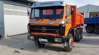 MERCEDES-BENZ 2626 TIPPER 6X4 - FIŠ TRUCKS SLOVENIA