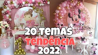 TEMAS DE FESTA MENINAS | IDEIAS PARA O PRIMEIRO ANINHO #festainfantil