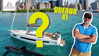 Brand new Dufour 41 yacht review #interparus #dufour