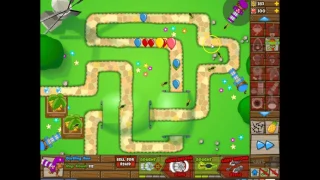 LETS PLAY -  BTD5 BLOONS TD - HARD - LEVELS 1-85 - MONKEY LANE (DARTLING GUN)