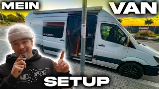 So habe ich einen Monat im Van gelebt!  MEGA VAN ROOMTOUR!