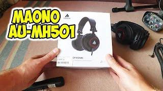 Проводные наушники для металлоискателя Maono AU MH501