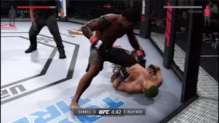 EA sport UFC 2 best brutal knockouts compilation # 4