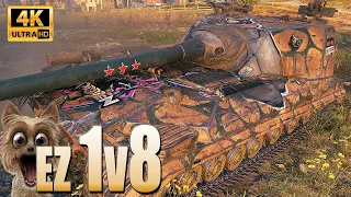 Object 268 Version 4: EZ 1vs8^^ - World of Tanks