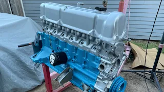 Datsun 280z engine assembly L28 head and timing cover