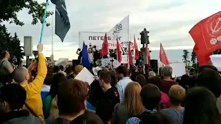 Резолюция митинга за честные выборы в Санкт-Петербурге 24.07.2019