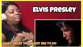 ELVIS PRESLEY | BABY, WHAT YOU WANT ME TO DO (68 COMEBACK SPECIAL) | REACTION