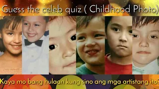 Guess the Pinoy celeb from their childhood photo (quiz)|
