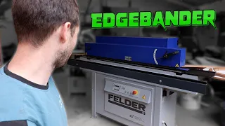 I bought an Edgebander, How does it work?!  Felder G320