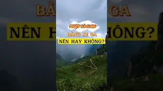 Đi PHƯỢT Hà Giang bằng xe ga có được không?|| A Táo Hà Giang #shorts